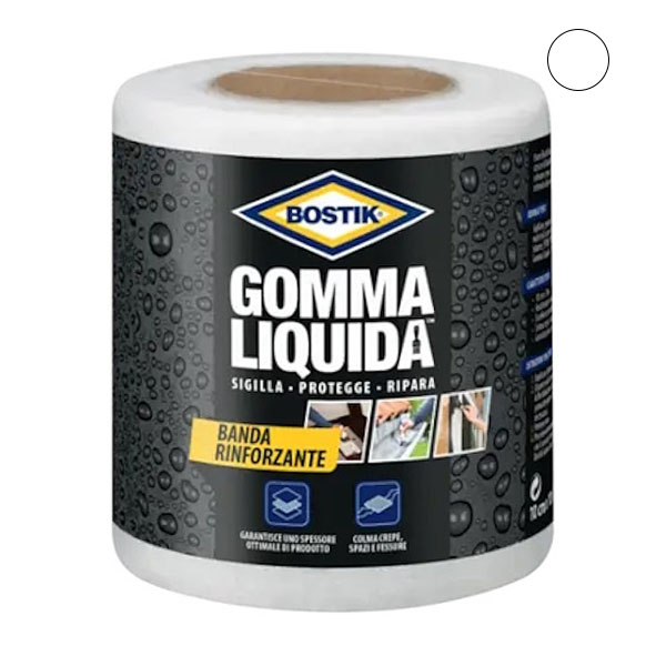 UHU Bostik Gomma Liquida Banda Rinforzante Rotolo CM10X10MT - UHU BOSTIK